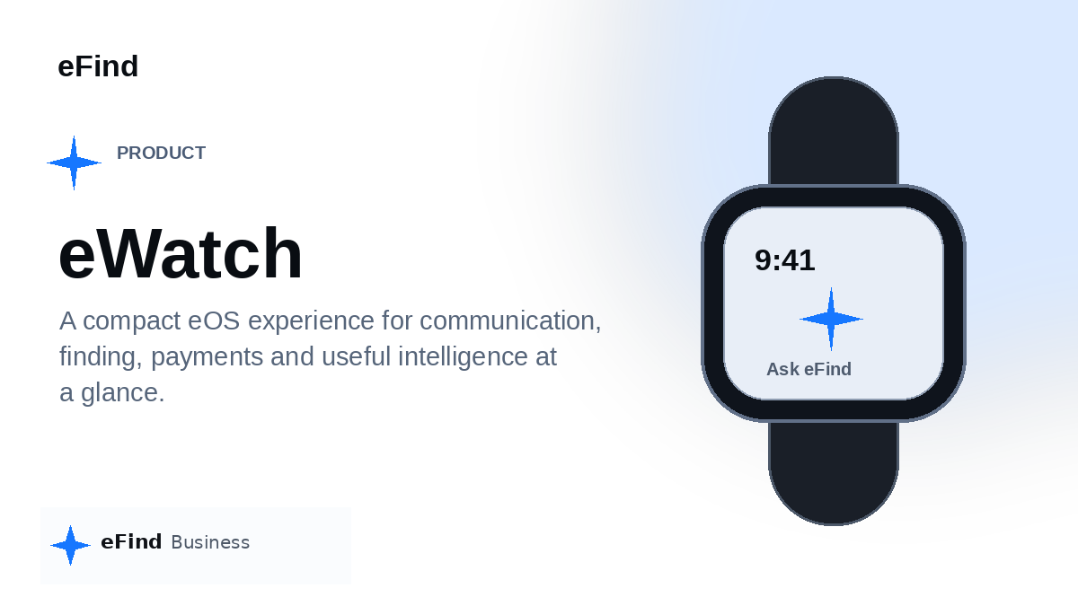 eWatch product visual